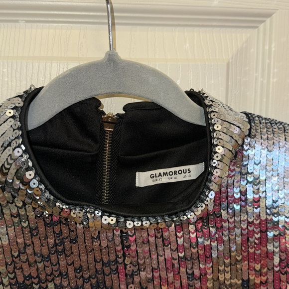 glamorous brand sequin top - Picture 4 of 4